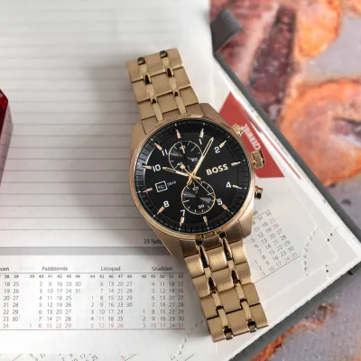 BOSS  Skytraveller Analog Watch